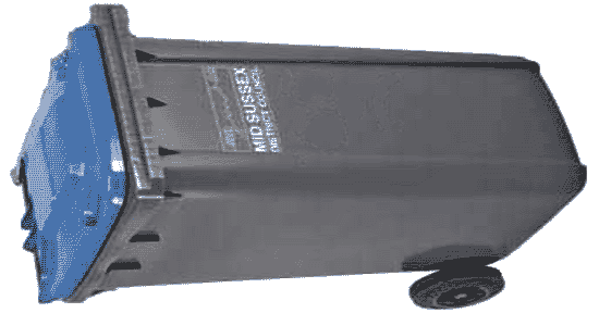 Blue bins out Friday night