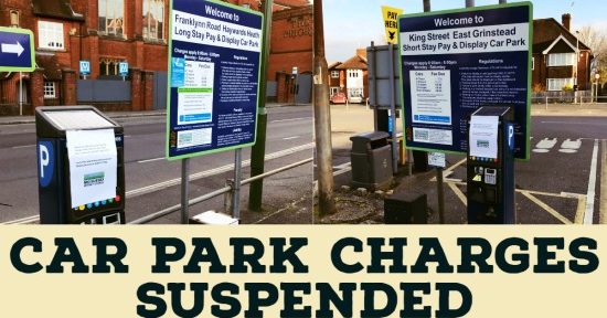 MSDC car park charges suspended